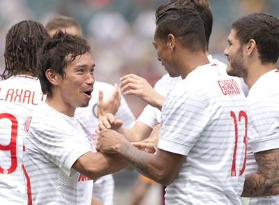 長友がゴール！インテルがASローマに勝利