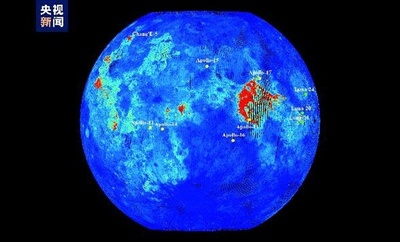 中国主導国際研究チームが新しい高精度月面化学成分分布図を作成