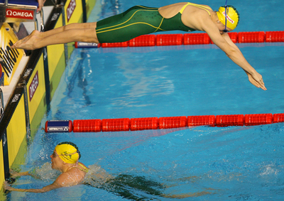 ＜第12回世界水泳選手権＞競泳、オーストラリア 女子4x100メートルメドレーリレー予選を2位で通過 - オーストラリア
