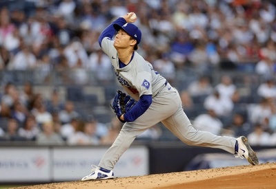 山本由伸がヤンキース打線7回零封 ドジャースは延長戦制す
