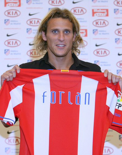 アトレティコ・マドリード フォルランの入団会見