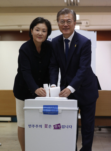 韓国大統領選、投票始まる 投票率は過去最高水準の見通し