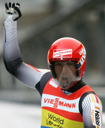 リュージュW杯・第3戦 ダビット・メラーが男子・一人乗りを制す