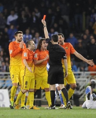 FCバルセロナがリーグ戦今季初黒星を喫す