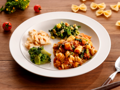 菜の花の苦味がアクセントの“大人のデリプレート”「具沢山ボロネーゼのデリパスタ」が1月28日（水）に新登場