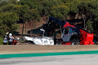 ガスリーのマシンが炎上、停止まで「5秒しかなかった」