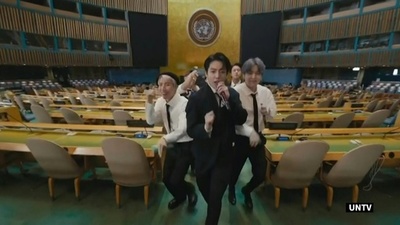 動画:BTSが国連演説 環境問題で若者の力集結を表明