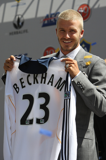 【写真特集】デビッド・ベッカム、ギャラクシーでの挑戦