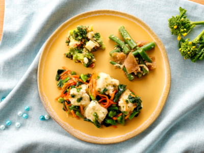 鯛つみれを増量してリニューアル！一足早く春を感じる和のプレート「鯛つみれの生姜あん」を2月20日（金）より発売