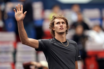 ズベレフが上海マスターズ16強、中国OP優勝のバシラシビリ下す