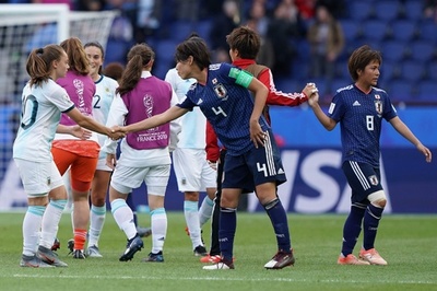なでしこの女子W杯はドロー発進、アルゼンチンが歴史的勝ち点