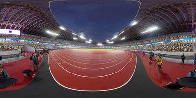 【360°パノラマ】国立競技場、東京五輪・パラのメイン会場②