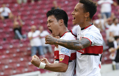 遠藤航が劇的決勝弾！ シュツットガルトが逆転で1部残留