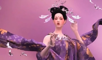 2025春夏中国国際ファッションウィーク 最も目を引く無形文化遺産による革新、デジタル科学技術