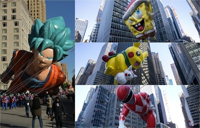 米NY恒例の感謝祭パレード、悟空やピカチュウの姿も