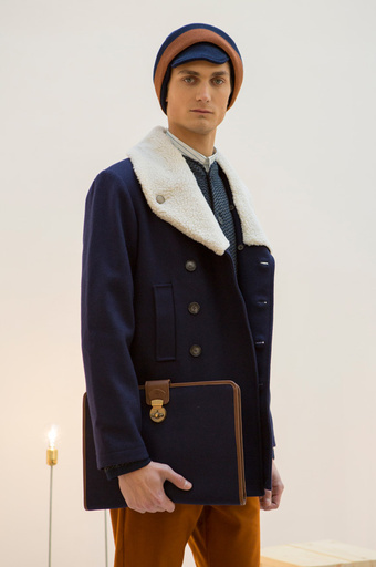 シックな配色が光るベーシックスタイル、「コミューン ドゥ パリ」15/16年秋冬メンズ