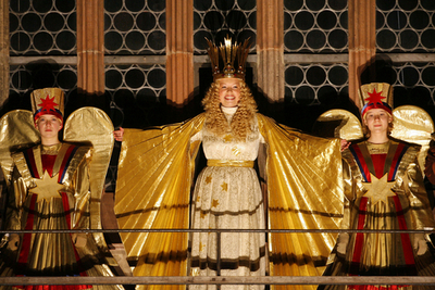 ドイツ南部ニュルンベルクのクリスマス市