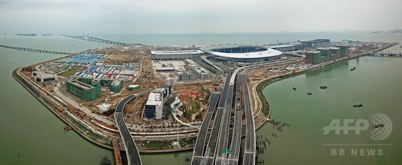 「香港〜マカオ〜珠海」結ぶ橋の給電施設完成