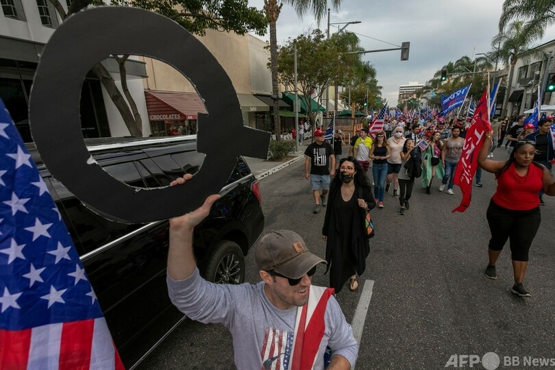 陰謀論「Qアノン」信奉者が当選確実、米下院選