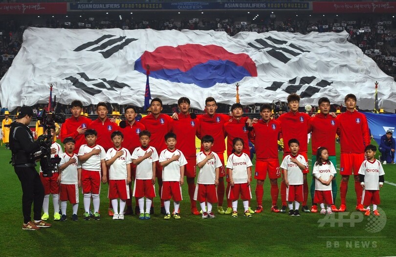 韓国が9大会連続のw杯出場 シリアが3位守る アジア最終予選 写真1枚 国際ニュース Afpbb News