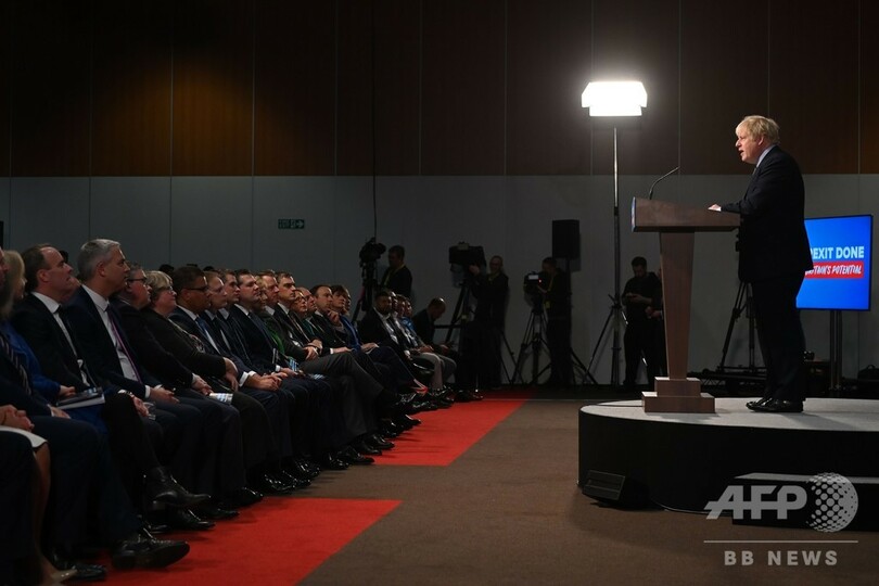 英与党保守党、離脱実現を公約 マニフェスト発表