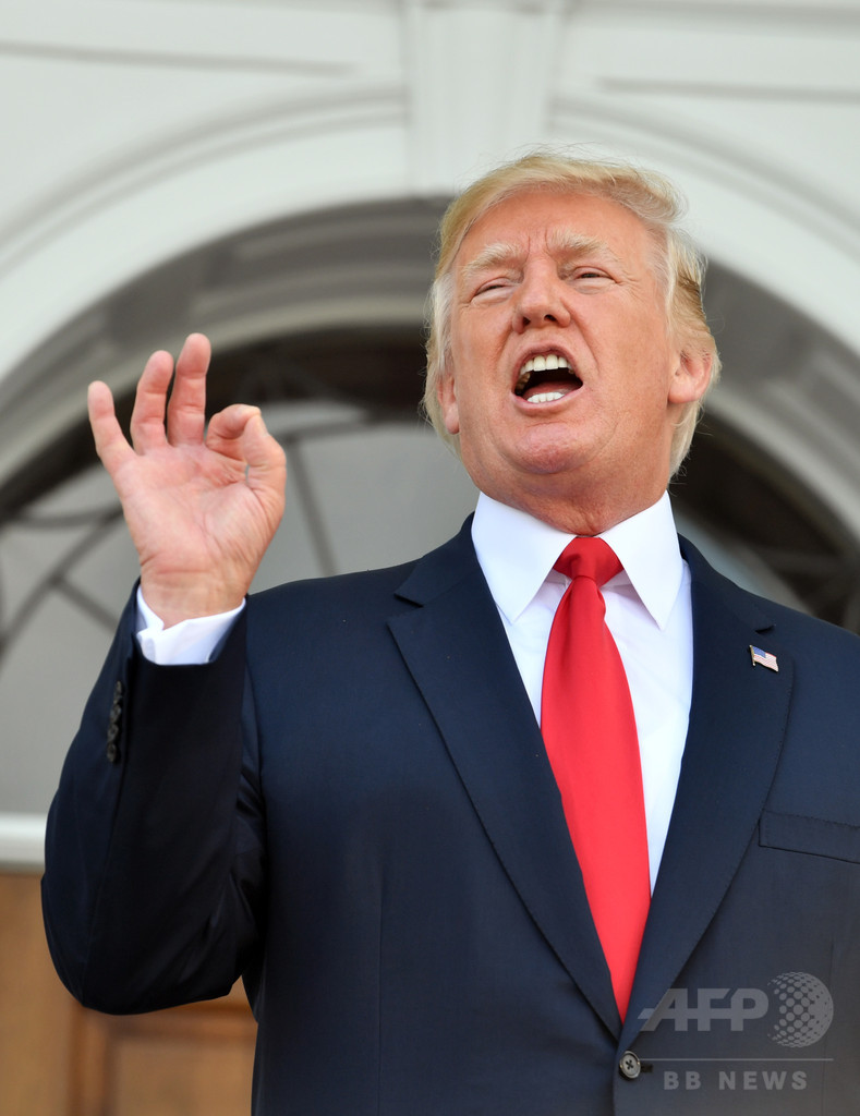軍事解決の「準備整った」 トランプ氏、北朝鮮を再びけん制 軍事解決の「準備整った」 トランプ氏、北朝鮮を再びけん制