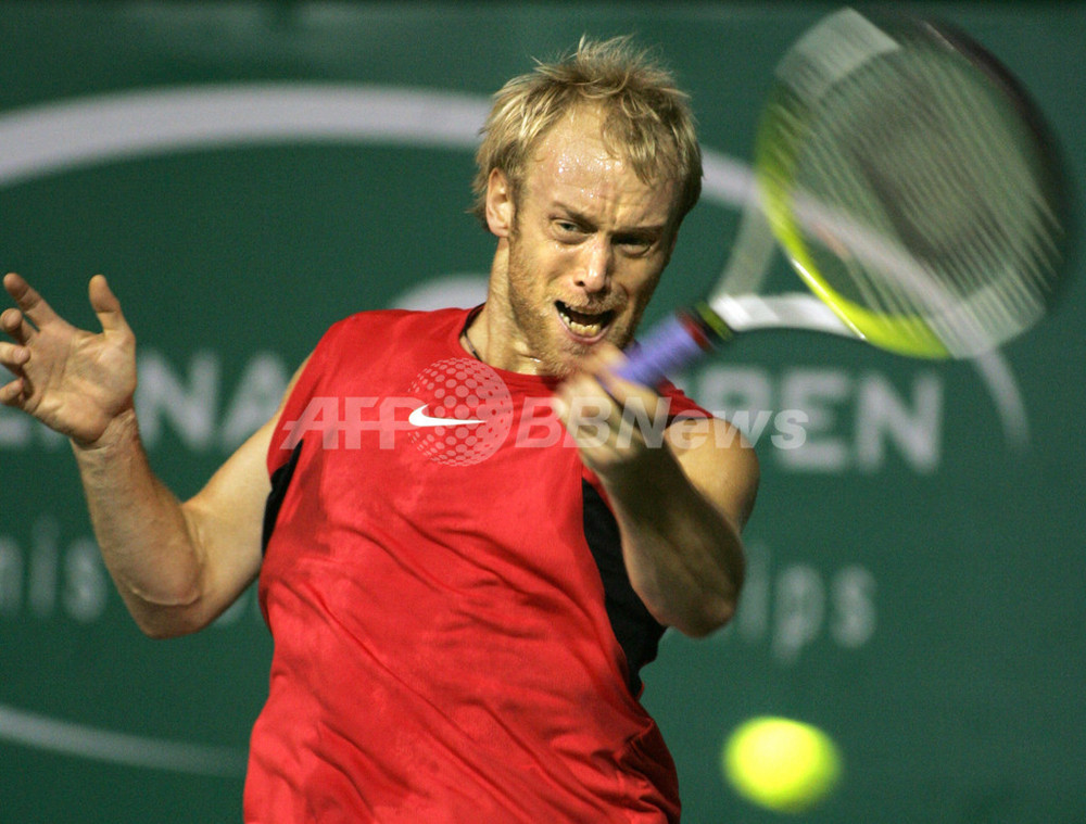 ＜男子テニス チェンナイオープン2007＞クーベック 準決勝進出を決める インド 写真6枚 国際ニュース：AFPBB News