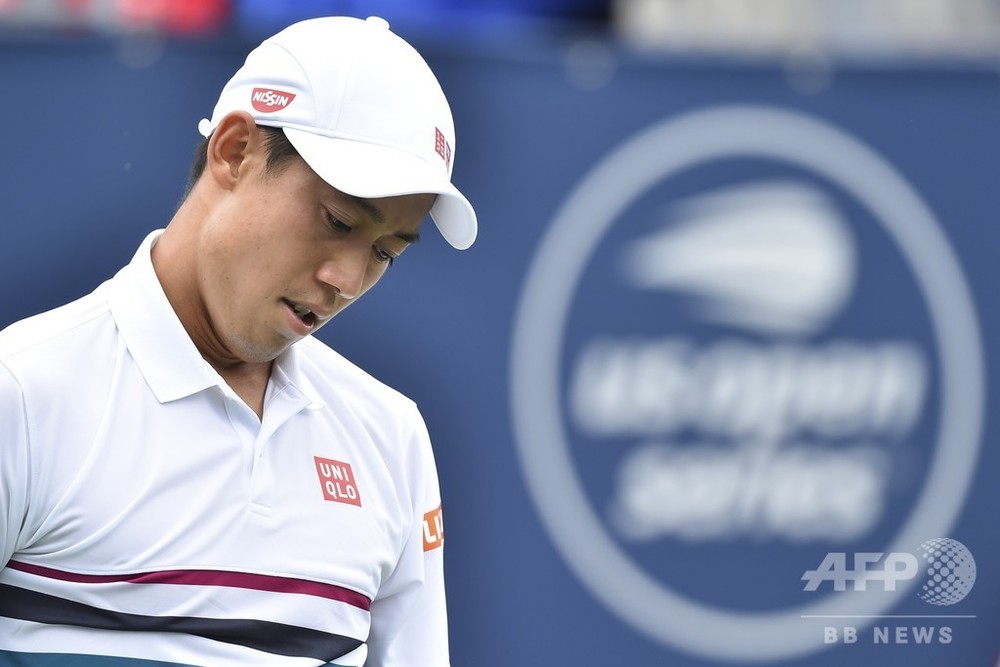 錦織はmpから逆転負け ガスケの前に初戦敗退 ロジャーズ杯 写真15枚 国際ニュース Afpbb News