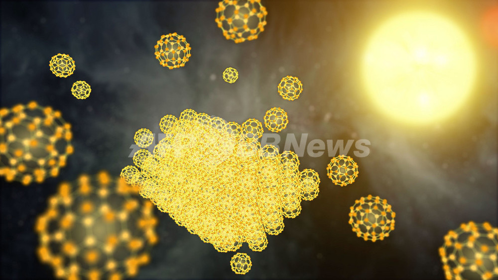 宇宙で固体の「バッキーボール」初検出、NASA 写真1枚 国際ニュース