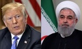 ドナルド・トランプ米大統領（左、2018年7月18日撮影）とイランのハッサン・ロウハニ大統領（2018年5月2日イラン大統領府提供）のコンボ写真（2018年7月23日作成）。(c)AFP PHOTO / HO / IRANIAN PRESIDENCY
