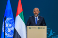 モルディブのモハメド・ムイズ大統領（2023年12月1日撮影）。(C)KARIM SAHIB / AFP