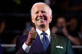 米国のジョー・バイデン大統領（2022年7月14日撮影）。(c)RONEN ZVULUN / POOL / AFP