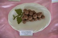 北朝鮮の首都平壌で開催された料理コンテストに出品されたジャガイモ粉料理（2019年2月13日撮影）。(c) Ed JONES / AFP