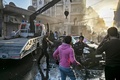 シリア北東部カミシリで起きた同時爆発の現場（2019年11月11日撮影）。(c)Delil souleiman / AFP