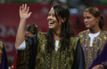 開会式に参加する大会第1シードのアナ・イワノビッチ（%%Ana Ivanovic%%、セルビア）。(c)AFP/KARIM JAAFAR