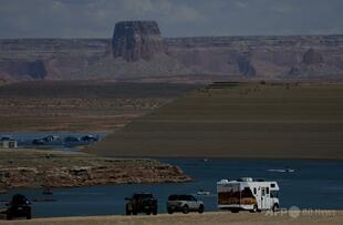 米西部の2大貯水池、水位が過去最低に 深刻な干ばつの影響