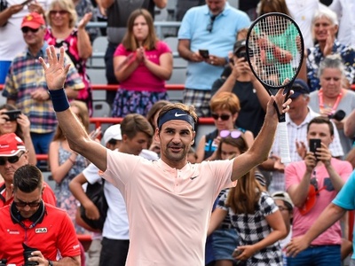 フェデラーがロジャーズ杯8強入り、フェレール戦の連勝を17に伸ばす