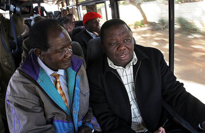 野党ナンバー2を国家反逆容疑で拘束、ジンバブエ