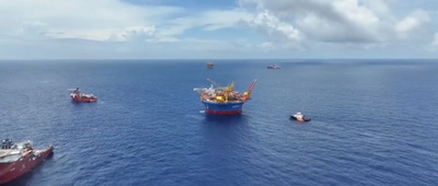 アジア最大の円筒型「海上石油・ガス工場」が建造開始