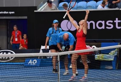 満身創痍のハレプが貫禄 「ほぼ100%のプレー」で大坂一蹴