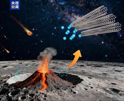 嫦娥6号の月のサンプルから初めて天然の単層カーボンナノチューブとグラファイトを発見