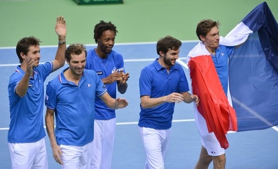 フランスがドイツに3連勝、準々決勝進出 デビス杯