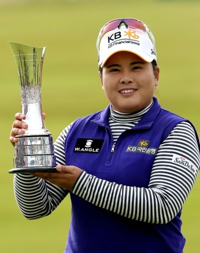 朴仁妃が逆転優勝、メジャー通算7勝目 全英リコー女子オープン