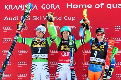 ノイロイターが回転第8戦を制す、アルペンスキーW杯