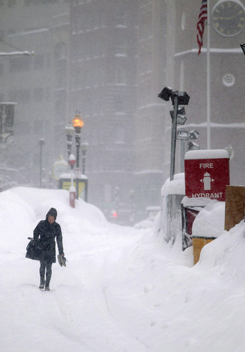米ボストン、わずか半月で降雪149センチ 月間最多を更新