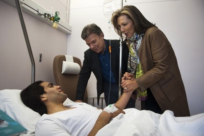 コロンビア大統領、ファルカオの復活を「全国民が祈っている」