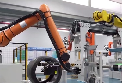 中国民間航空機 国産ラジアルタイヤ初装着