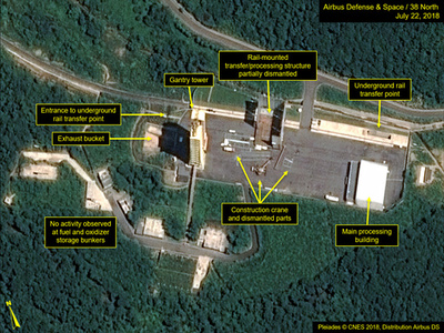 北朝鮮が「非常に重要な実験」、西海衛星発射場で KCNA