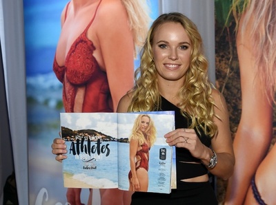 ボズニアツキ、SI誌水着特集号のプロモーションに