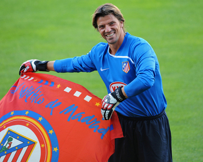 アトレティコ・マドリード クーペの入団会見